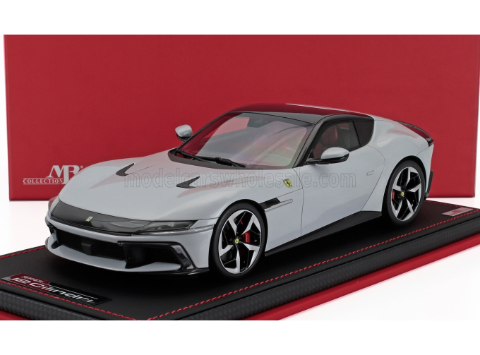 FERRARI 12cilindri Coupe V12 830cv (2024) - Con Vetrina - With Showcase, Bianco Artico - White Met