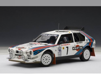 LANCIA S4 MONTE CARLO 1986 WINNER TOIVONEN/CRESTO 7, white