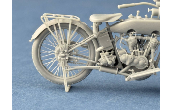 Сборная модель военный мотоцикл US Model J, 1916-1918 гг.