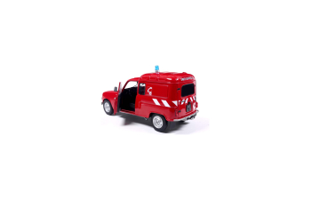 RENAULT R4L F4 VAN SAPEURS POMPIERS (1976), red