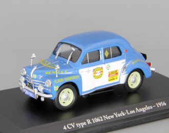 RENAULT 4 CV type К 1062 New York - Los Angeles (1956), blue