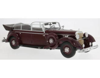 MERCEDES-BENZ 770K (W150) Cabriolet Open (1938), dark red