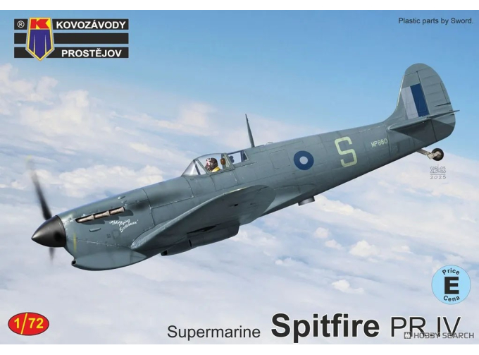Сборная модель Supermarine Spitfire PR.Mk.IV