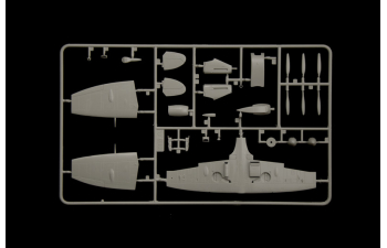 Сборная модель SUPERMARINE Spitfire Mk.ix Military Airplane 1941
