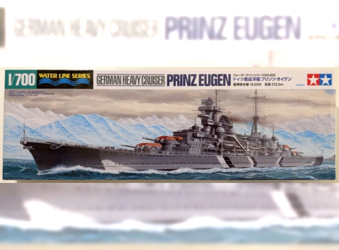 Сборная модель Prinz Eugen Ger. Heavy Cruiser