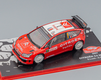 CITROEN C4 WRC #1 S.Loeb - D.Elena (2007) из серии Rallye Monte-Carlo