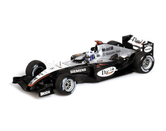 McLAREN F1 Mp4/19 №5 Season (2004) David Coulthard, Black Silver