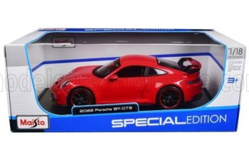 PORSCHE 911 992 GT3 Coupe (2022), red