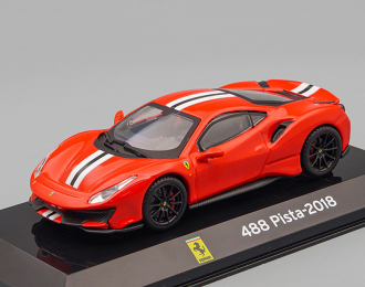 FERRARI 488 Pista 2018, red