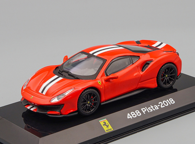 FERRARI 488 Pista 2018, red