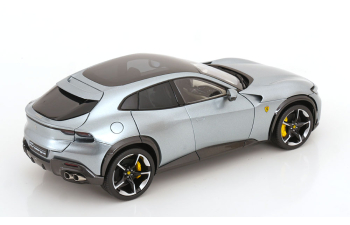 FERRARI Purosangue Suv Panoramic Roof (2022) - Polyfoam Packaging, Grigio Titanio - Grey
