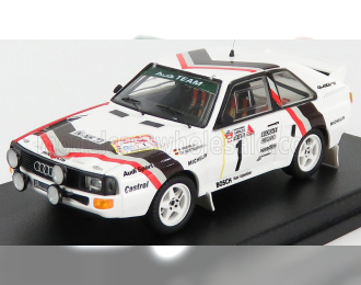 AUDI Quattro Sport (night Version) №1 Winner Rally Stadte (1984) - Friday Evening Version W.rohrl - C.geistdorfer, White