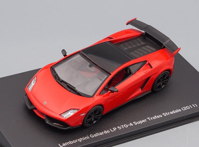 LAMBORGHINI Gallardo LP 570-4 Super Trofeo Stradale 2011 Red/Black