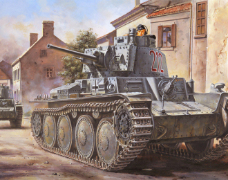 Сборная модель Немецкий Pz.Kpfw. / Pz.BfWg 38(t) Ausf. B