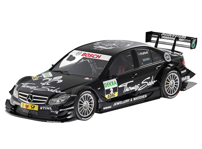 MERCEDES-BENZ C-Class W204 AMG DTM #2 Paffett (2011), black