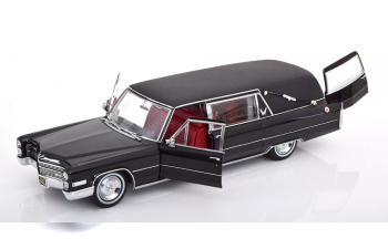 CADILLAC Landau hearse (1966), black