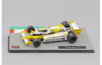 RENAULT F1 Rs10 Team Renault Elf N16 Season (1979) Rene Arnoux, yellow / white