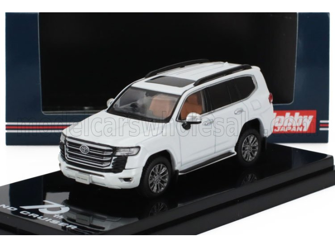 TOYOTA Land Cruiser (ja300w) Zx (2023) - Beige Interior, White Pearl Met