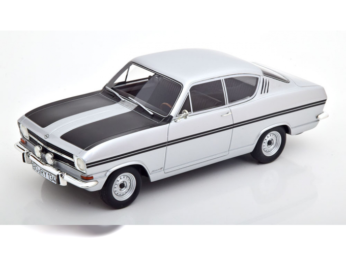 OPEL Kadett B Rally Coupe, silver/black