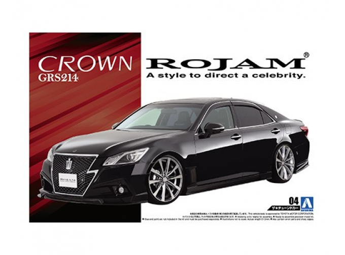 Сборная модель Toyota Crown Athlete'12 Rojam GRS214