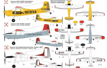 Сборная модель Cessna C-180 "Special markings"