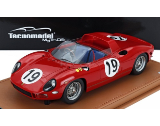 FERRARI 330p 4.0l V12 Team Sefac Ferrari Spa №19 3rd 24h Le Mans (1964) John Surtees - Lorenzo Bandini, Red
