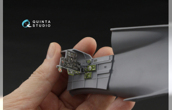 3D Декаль интерьера кабины Curtiss H-75 Hawk (Special Hobby)