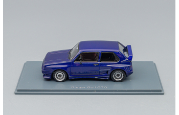 VOLKSWAGEN Golf I GTO Rieger (1980), blue metallic