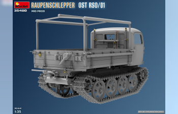 Сборная модель STEYR Гусеничный тягач «Восток» / Rso/01 
