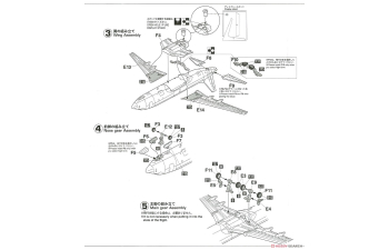 Сборная модель ANA Boeing 737-700, 2005 - 2021 (2x)