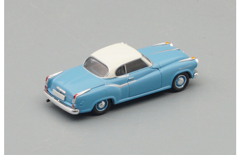 BORGWARD Isabella Coupe (1959), pastelblue / white