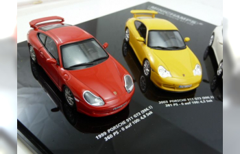 Набор из семь моделей PORSCHE 911 GT3 25-я годовщина