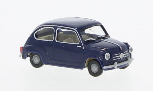 FIAT 600 dunkelbla
