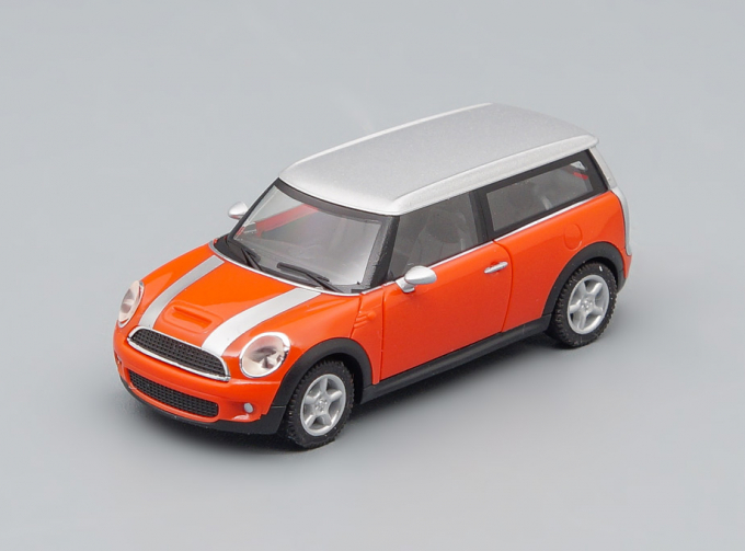 MINI Cooper S Clubman, orange / silvermetallic