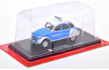 CITROEN 2CV Polente, blue silver white