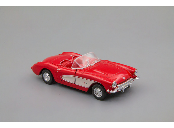 CHEVROLET Corvette Convertible (1957), red/white