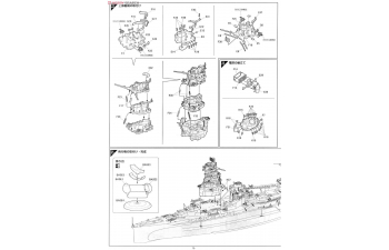 Сборная модель Японский линкор ISE PREMIUM