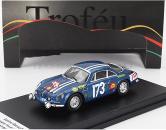 RENAULT Alpine A110 (night Version) №173 Rally Tap (1968) Georges Houel - Jean Gosselin, Blue