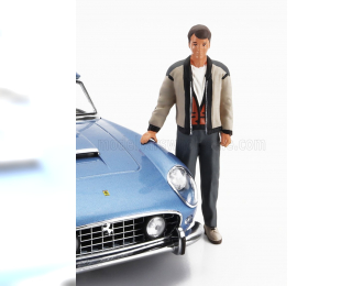 FIGURES Ferris Standing For Ferrari 250gt Swb California Spider Usa Version Hard-top 1961, Brown Grey