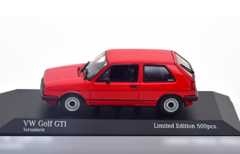 VOLKSWAGEN Golf 2 GTI 1985, red 