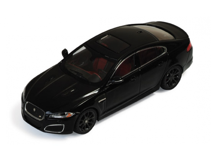 JAGUAR XFR (2010), black metallic