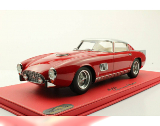 FERRARI 410 Superamerica Scaglietti Coupe (1957), red silver