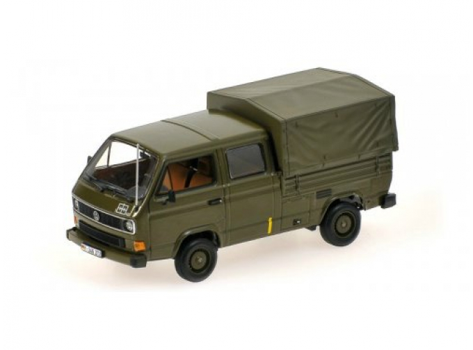 VOLKSWAGEN T3 Doka-Pritsche Bundeswehr (1983), хаки