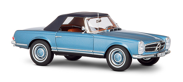 MERCEDES-BENZ 280SL W113 Open ST, blue