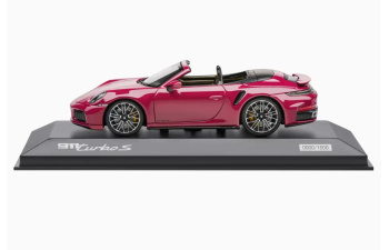 PORSCHE 911 992-2 Turbo S Cabriolet (2025), ruby star