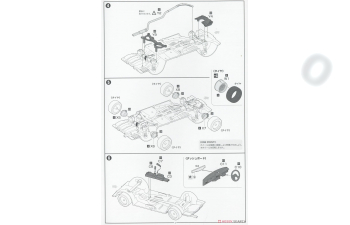 Сборная модель GX61 MarkII Twincam 24 E.A.S.