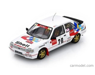 PEUGEOT 309 Gti N 20 Rally Montecarlo 1990 Francois Delecour - Christian Tilber Gilbert, White Red