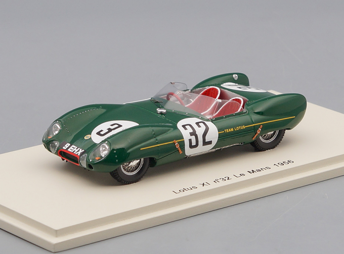 Lotus XI #32 LM 1956 C. Chapman - H. Mackay Fraser, green