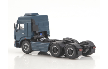 КАМАЗ 6460 седельный тягач, синий