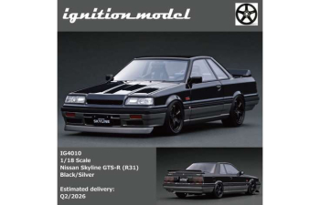NISSAN Skyline GTS-R (R31), black/silver